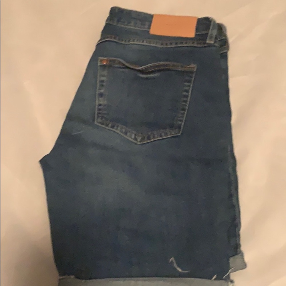 Denim blue shorts